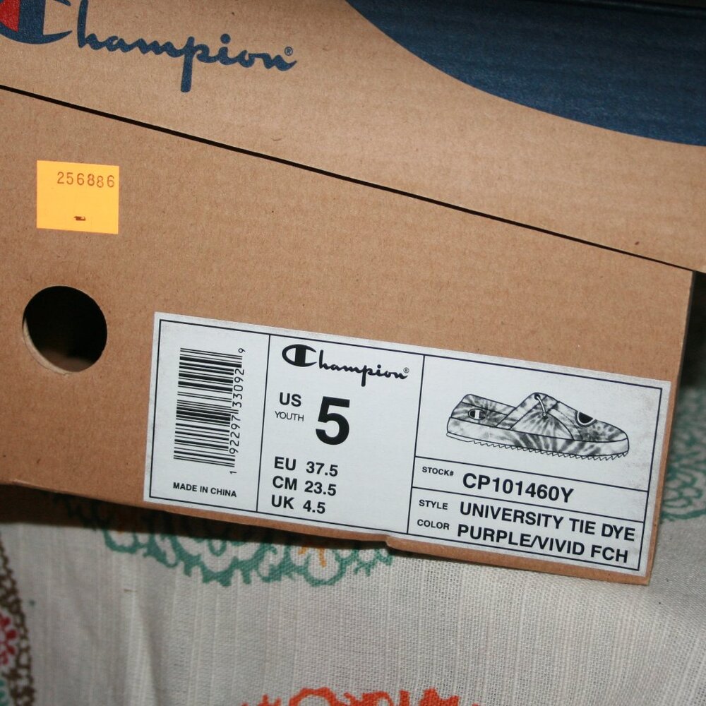 Champion University Tie Dye Slippers - NIB - Picture 5 of 5